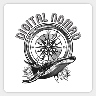 Digital Nomad Sticker